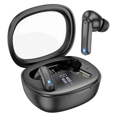 Беспроводные наушники HOCO EQ6 Shadow, bluetooth, в кейсе, черный