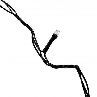 Гирлянда нитевая уличная, 20м, 160LED, сирен. ./2 LED мерц, Ч.П. LX-506