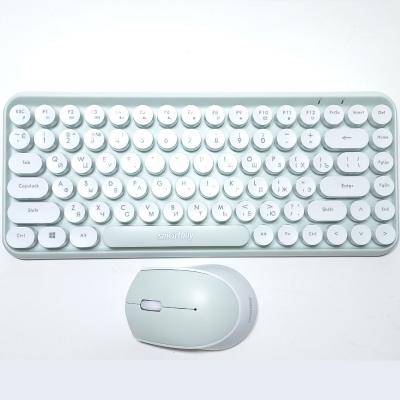 Комплект клавиатура+мышь Smartbuy 626376AG, мятно-белый, SBC-626376AG-M