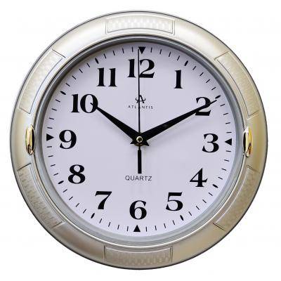 Часы настенные Atlantis TLD-6356 silver