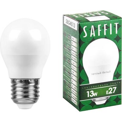LED лампа G45/13W/2700/E27, SAFFIT /55160/