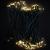 Гирлянда нитевая уличная, 10м, 100LED, т/бел.солн.панель, Ч.П. LX-225