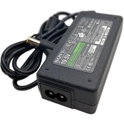 Блок питания импульсный 19,5V(19)  2,35A 6,5x4,4мм (6,0x4.4), "SONY"