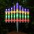 Гирлянда Забор 8шт комплект RGB LX-379