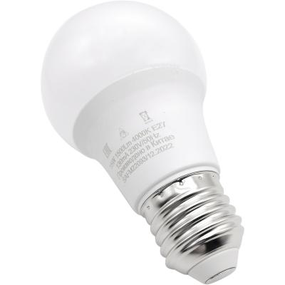 LED лампа A60/15W/4000/E27, SAFFIT /55011/