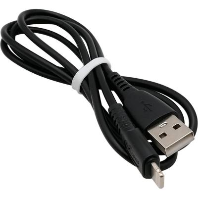 Кабель USB - Lightning 8pin, 1,0м, SmartBuy S40, 2.4A, черный (iK-512-S40b)