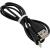 Кабель USB - Lightning 8pin, 1,0м, SmartBuy S40, 2.4A, черный (iK-512-S40b)