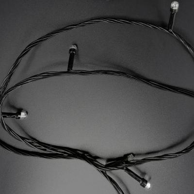 Гирлянда нитевая уличная, 50м, 240LED, 8мм зел. Ч.П. LX-284