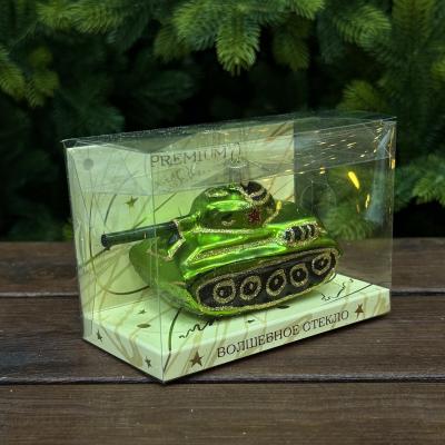 Игрушка ёлочная, 1шт. 13,5см. Танк /ФУП4-2218