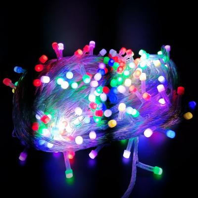 Гирлянда нитевая, 9м, 70L, 8мм RGB, П.П. LX-431