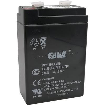 Аккумулятор 6V 2.8Ah CASIL CA628