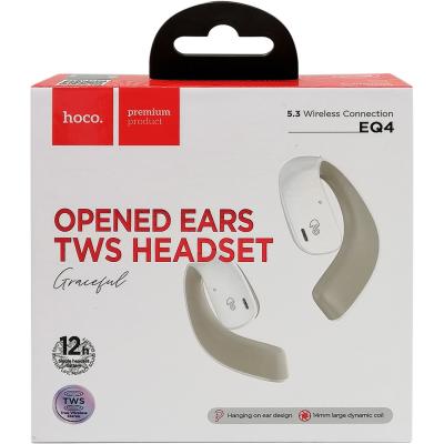 Беспроводные наушники HOCO EQ4 Graceful, bluetooth, в кейсе, белый