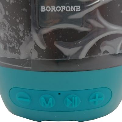 Активная колонка BOROFONE BR25 (FM/AUX/USB/microSD/BT/TWS), бирюзовый***