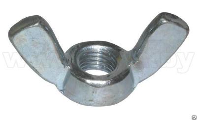 Гайка барашковая М4 ОЦ DIN315 (5кг=1724)