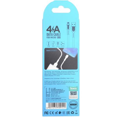 Кабель USB - micro USB, 1,0м, HOCO X33 Surgel 4A, черный