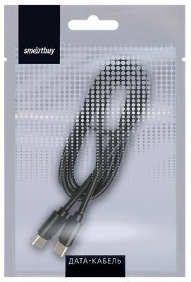 Кабель USB - Type C, 1,0м, Smartbuy, fast charging, черный (iK-3112fc black)