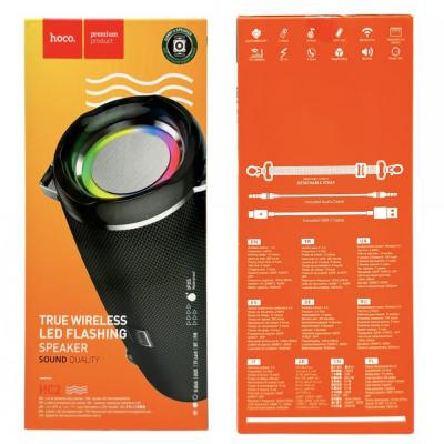 Активная колонка HOCO HC2 (FM/AUX/USB/BT), черный