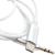 Jack 3,5mm - TYPE-C 1,0м, CQ002, белый Jack 3,5mm - TYPE-C 1,0м, CQ002, белый