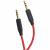 Jack 3,5mm - Jack 3,5mm 1,0м stereo HOCO UPA11 Series, красный
