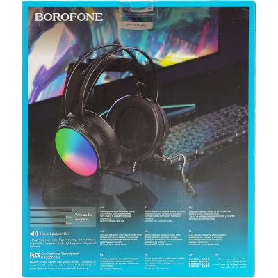 Наушники BOROFONE BO108 Flame игровая гарнитура, черный