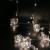 Гирлянда бахрома, 3м, 10LED, ЗВЕЗДЫ, жёлт. HL-40