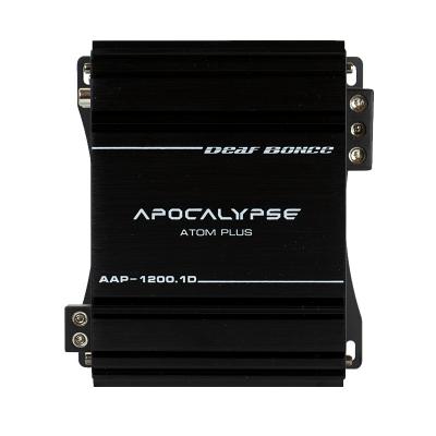 Автоусилитель Apocalypse AAP-1200.1D ATOM PLUS, 1Ом/1200Вт, 2Ом/770Вт, 4Ом/470Вт**