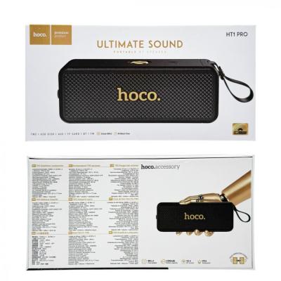 Активная колонка HOCO HT1 PRO (FM/USB/microSD/BT/TWS), черный