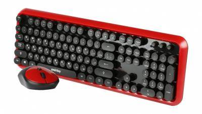 Комплект клавиатура+мышь Smartbuy 620382AG, черно-красный, SBC-620382AG-RK