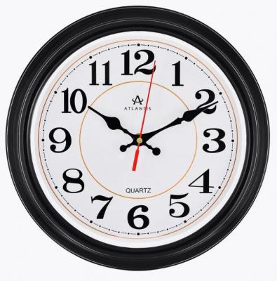 Часы настенные Atlantis TLD-6929 черный (black)