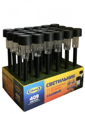 Фонарь садовый Облик 409 на солн. бат. /24