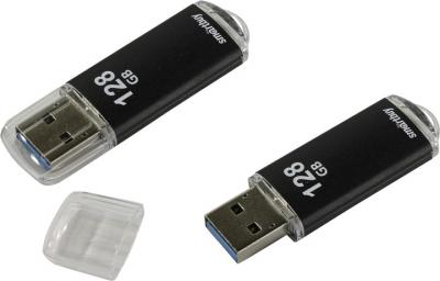 USB 3.0 накопитель Smartbuy 128GB V-Cut Black, черный (SB128GBVC-K3)