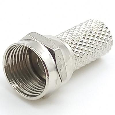 Штекер F под RG59 20мм (цинк-никель)