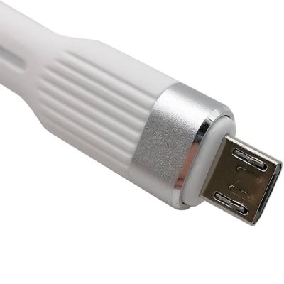 Кабель USB - micro USB, 1,2м, HOCO U72 Forest Silicone, белый
