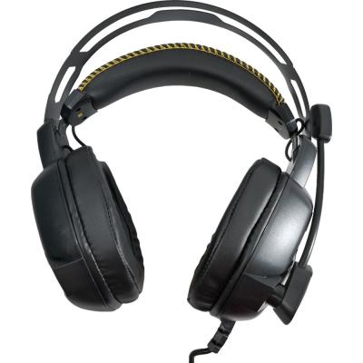 Игровая гарнитура SmartBuy RUSH AMBITION, RGB мет 50мм динам, черн/желт (SBHG-6300)***