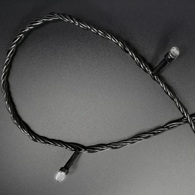 Гирлянда катушка, 100м, 480LED, 8mm, граненый, син. LX-239