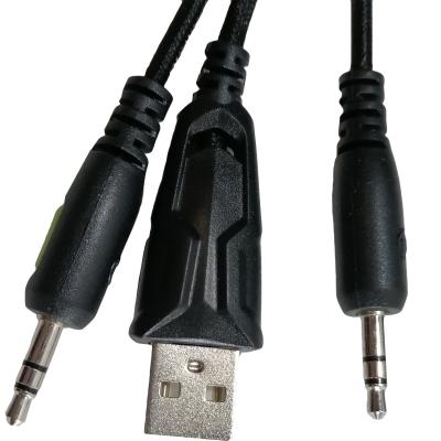 Игровая гарнитура Smartbuy RUSH BATTLE STATION, LED, микрофон, черн/син (SBHG-9600)**
