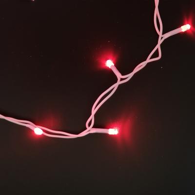 Гирлянда дождь, уличная, 2,0м/3,0м, LED, красн., Б.П., LX-44
