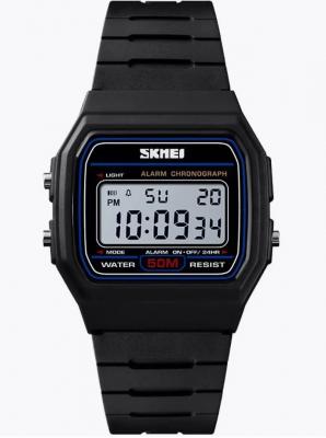 Часы наручные Skmei 1412 черный (black)