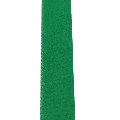 Хомут-липучка для кабеля, с застежкой, 210*14мм, зеленый (10шт)