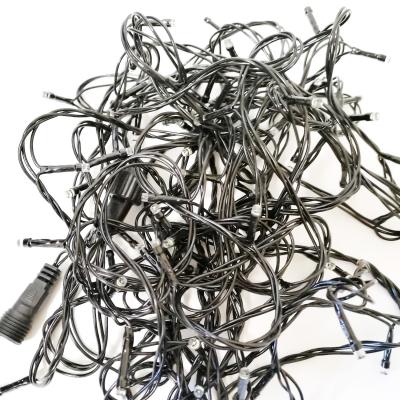Гирлянда нитевая уличная, 20м, 160LED, бел./2 LED мерц, Ч.П. LX-223