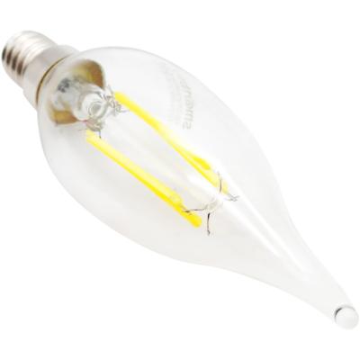 LED лампа FIL Свеча на ветру C37FCan/7W/4000/E14, Smartbuy***