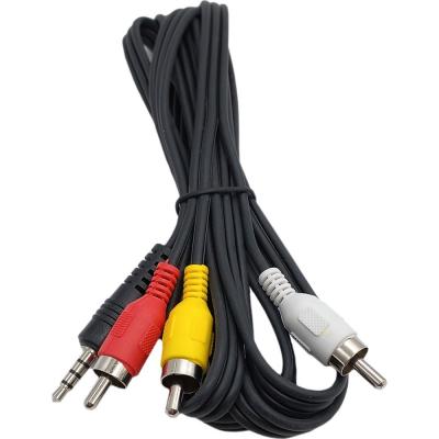 Jack3.5 (4pin) - 3RCA, 1,5м, СИГНАЛ**