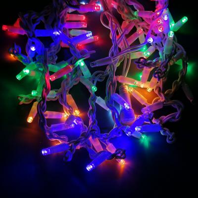 Гирлянда бахрома, уличная, 4,0м/0,3-0,5м, 80LED, RGB, Б.П. LX-32