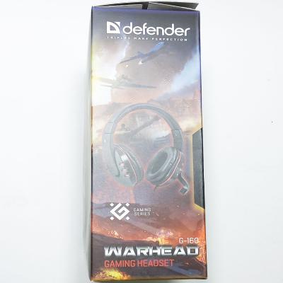 Игровая гарнитура DEFENDER Warhead G-160, черный/красный
