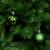 Игрушка ёлочная набор, 6см; уп.12шт; House of Seasons, зеленый /87055/