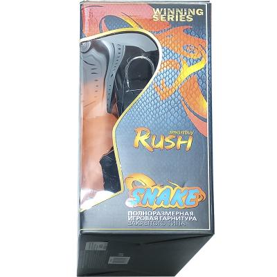 Полноразмерная игровая стереогарнитура SmartBuy RUSH SNAKE, велюр, черн/оранжевая (SBHG-1100)