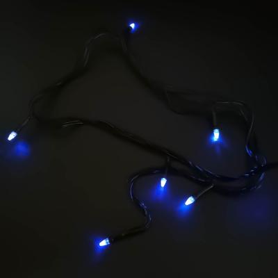 Гирлянда нитевая, 20м, 140LED, син. пуля, Ч.П. LX-141