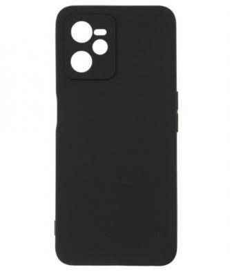Чехол-накладка Realme C35, TPU Soft touch,с полным покрытием,без лого, черный /BL/