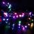 Гирлянда нитевая уличная, 10м, 80LED, RGB/2 LED мерц, Ч.П. LX-217