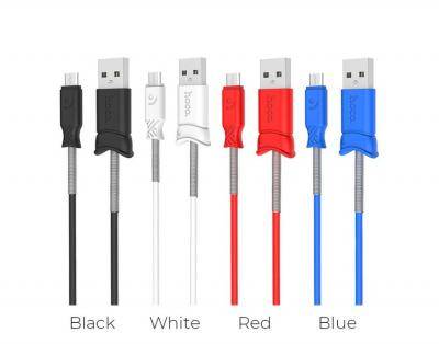 Кабель USB - micro USB, 1,0м, HOCO X24 Series, красный